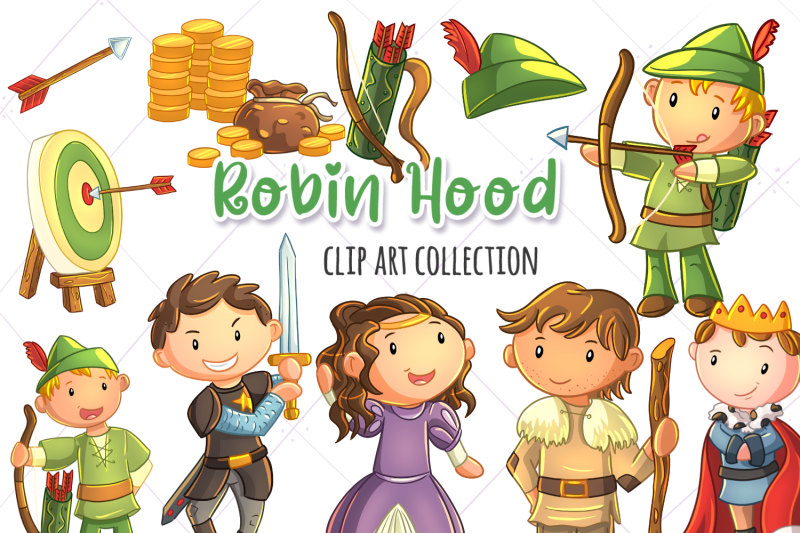 robin-hood-clip-art-collection