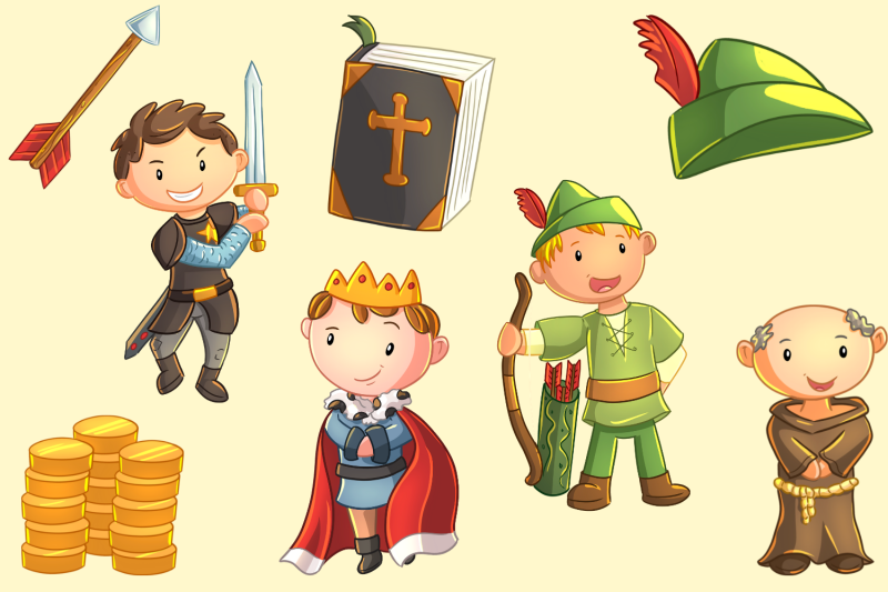 robin-hood-clip-art-collection