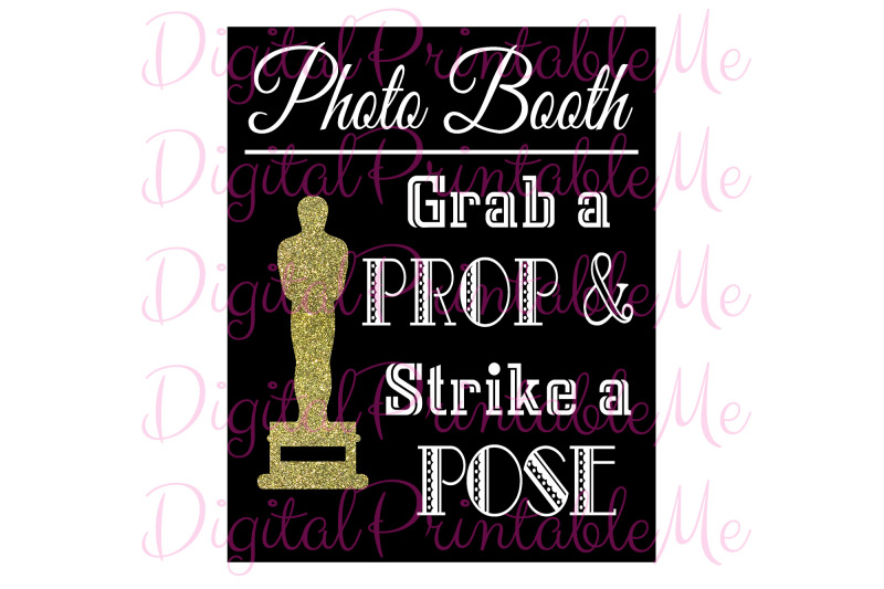 photo-booth-sign-photo-sign-prop-decoration-black-gold-movie-award-the