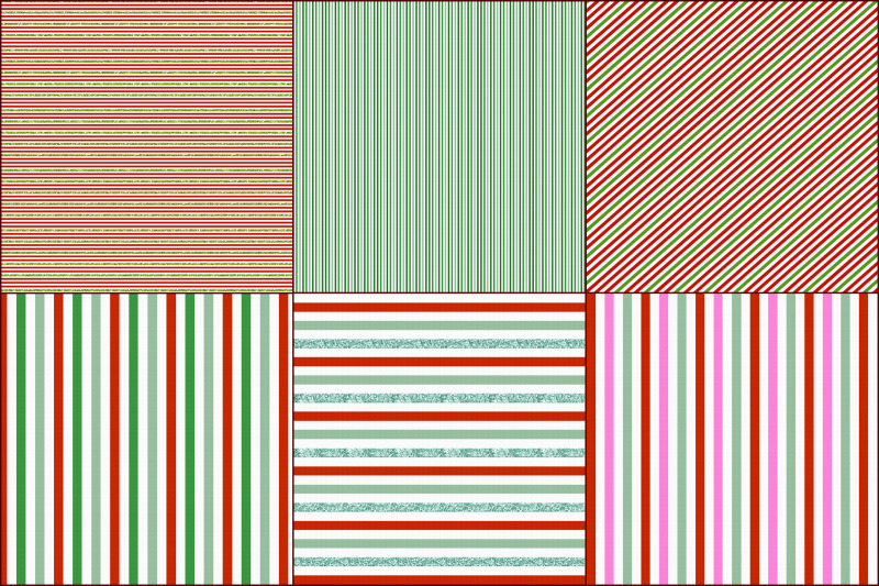 candy-cane-red-green-and-glitter-digital-papers