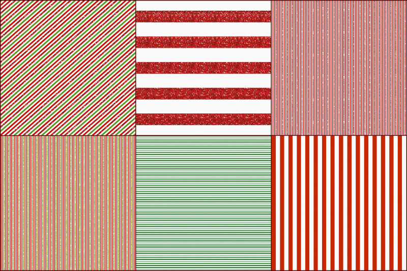 candy-cane-red-green-and-glitter-digital-papers
