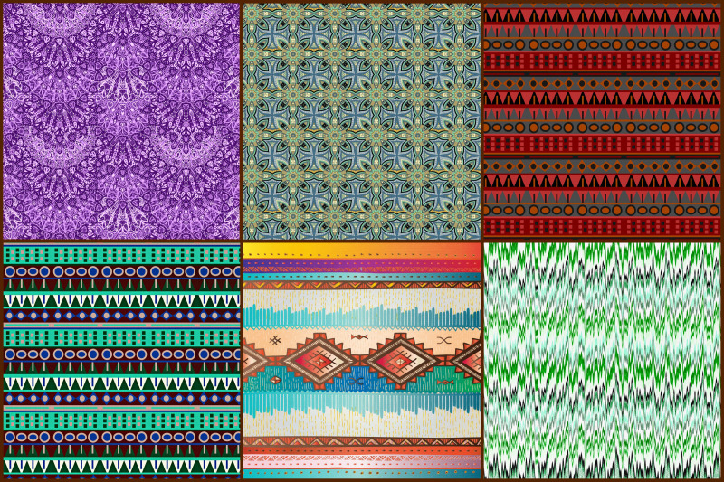 boho-ethnic-tribal-digital-papers