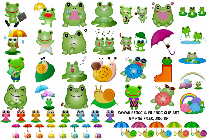 kawaii-frog-and-friends-clip-art