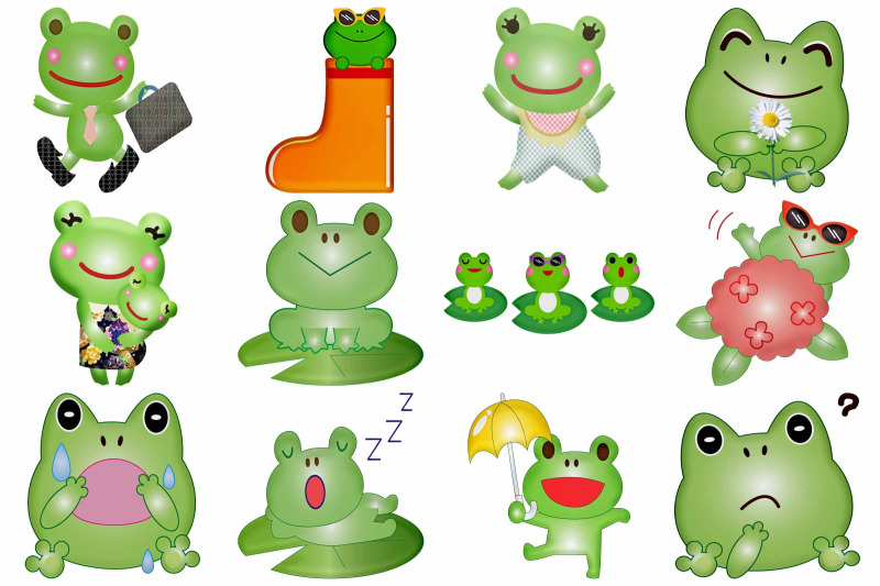 kawaii-frog-and-friends-clip-art