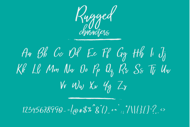 rugged-a-hand-written-font