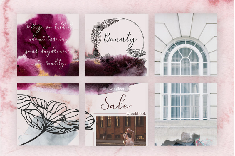 instagram-pack-posts-and-animated-stories-watercolor-templates
