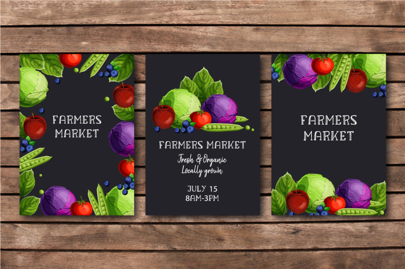farmers-market-templates-set