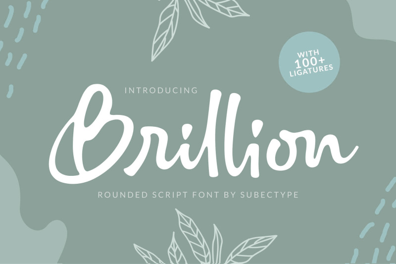 brillion-handwritten-script-font