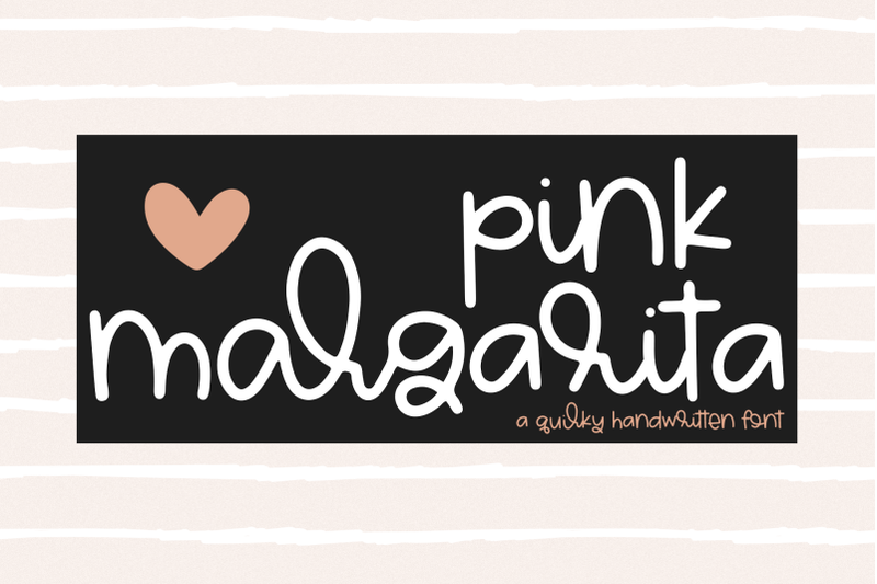 pink-margarita-a-fun-handwritten-font