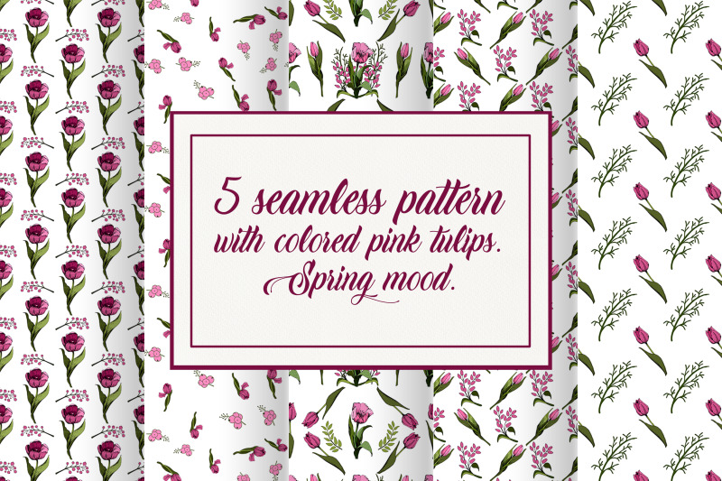 pink-tulips-seamless-pattern