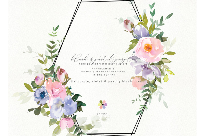 watercolor-blush-purple-floral-clipart-collection