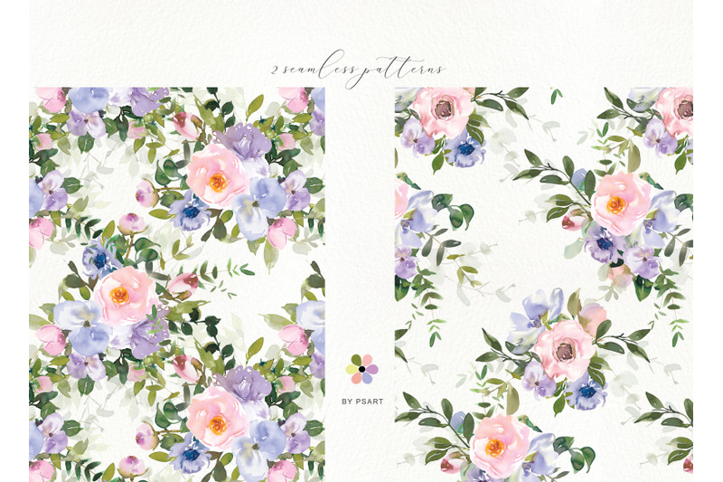 watercolor-blush-purple-floral-clipart-collection