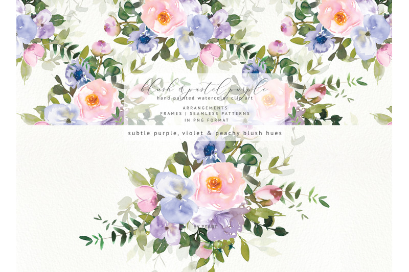 watercolor-blush-purple-floral-clipart-collection