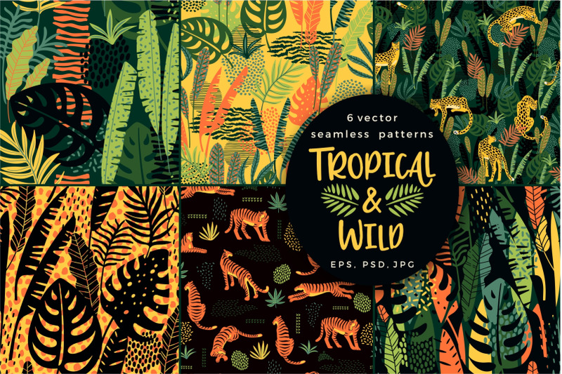 tropical-amp-wild-6-seamless-patterns
