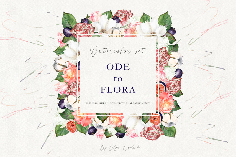 watercolor-wedding-set-ode-de-flora