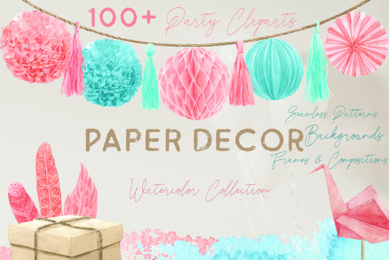 paper-decor-watercolor-collection