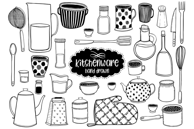 kitchenware-drawing