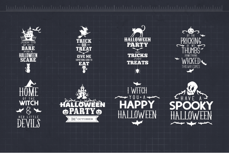 Download Halloween Quotes SVG Pack | Halloween SVG Cut Files By ...