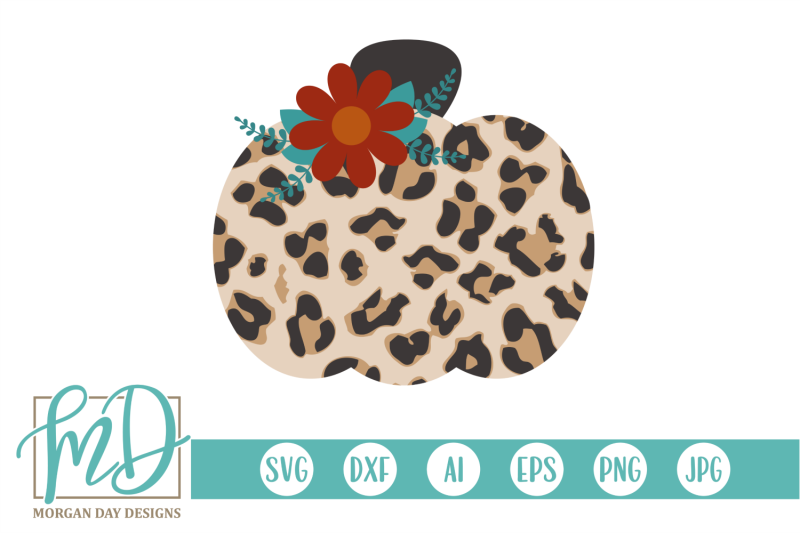leopard-floral-pumpkin-svg