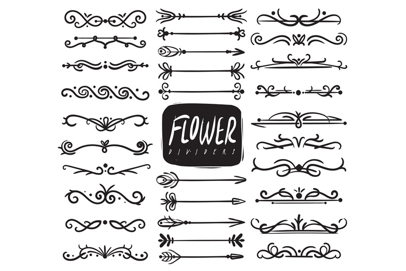 flower-ornament-dividers-ornamental-divider-and-sketch-leaves-ornamen