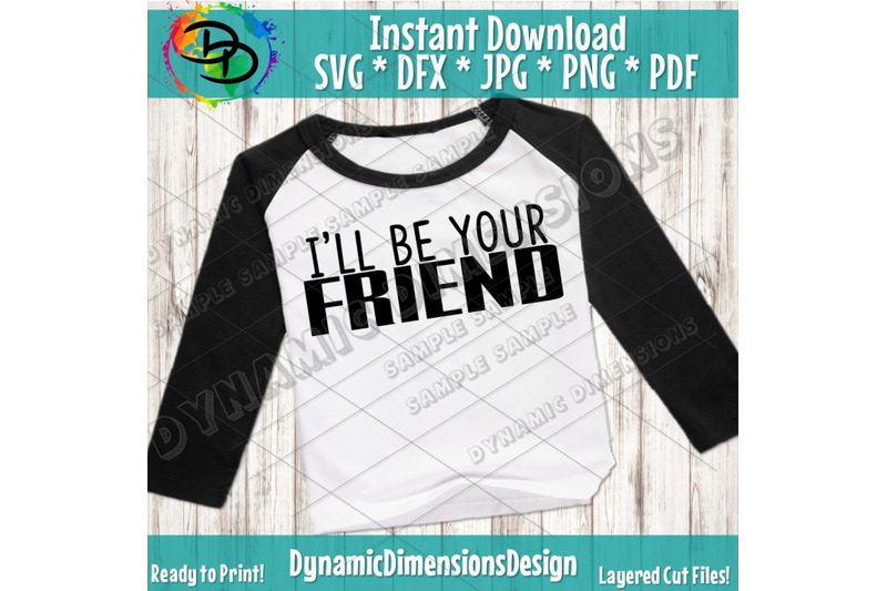i-039-ll-be-your-friend-shirt-back-to-school-friend-svg-anti-bullying-frind-quote-svg-spread-love-kindness-svg-school-t-shirt-for-kids