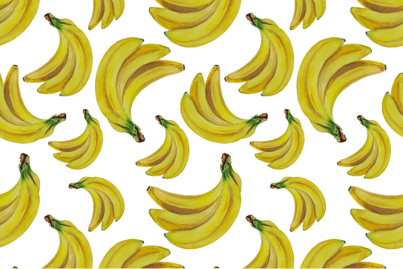 bananas-pattern-bananas-in-watercolor-pineapple-pattern