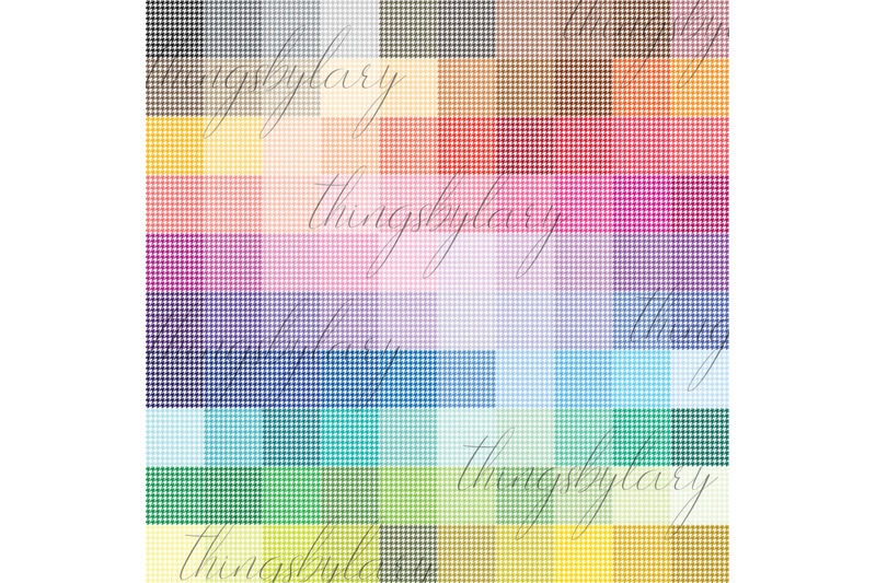 100-seamless-color-houndstooth-father-day-digital-papers