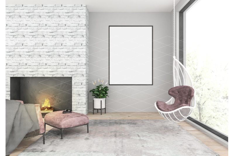 interior-scene-artwork-background-frame-mockup