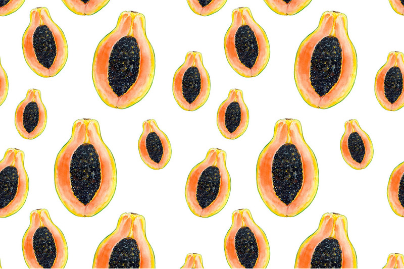 pattern-tropical-fruits