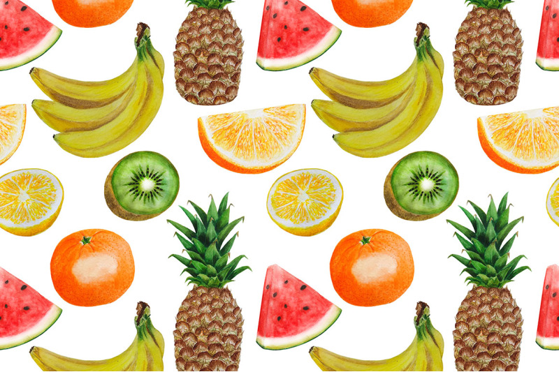 pattern-tropical-fruits