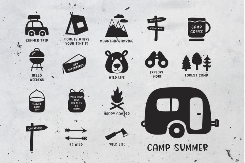 adventure-font-and-camping-pack
