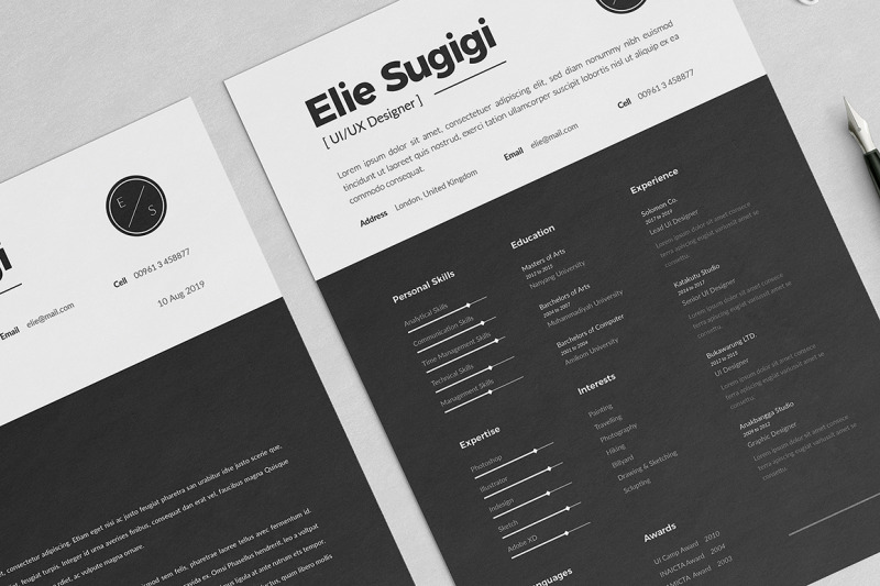 elie-resume-template