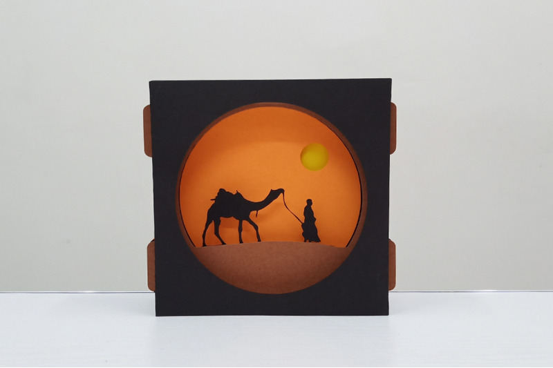 diy-camel-safari-card-3d-papercraft