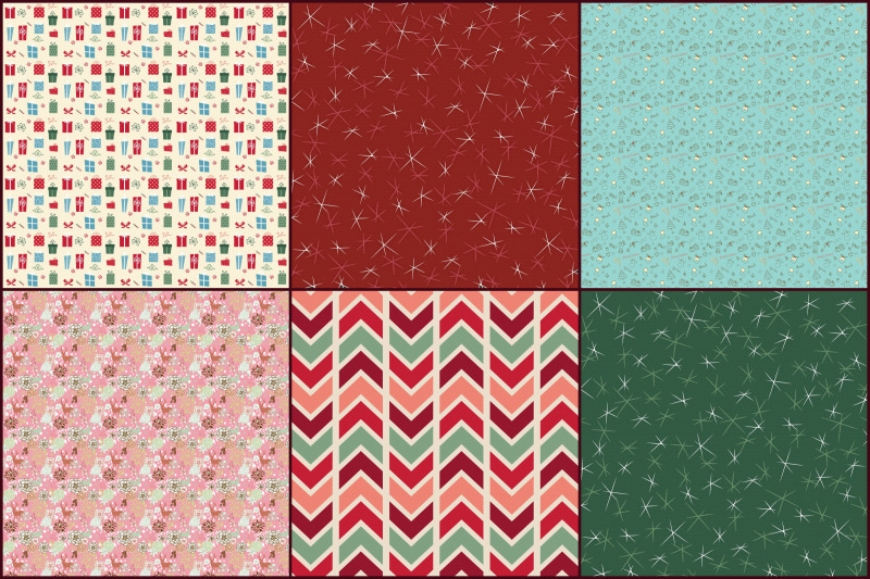 retro-mid-century-christmas-pattern-papers