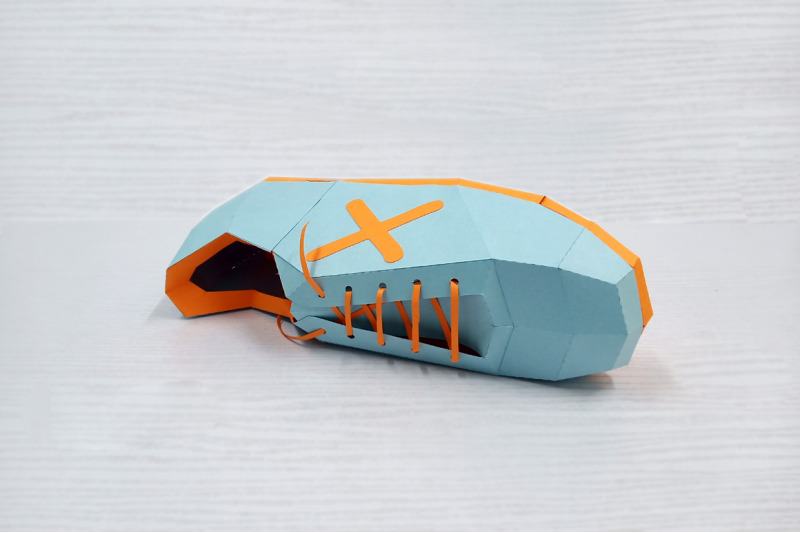 diy-soccer-shoe-3d-papercraft