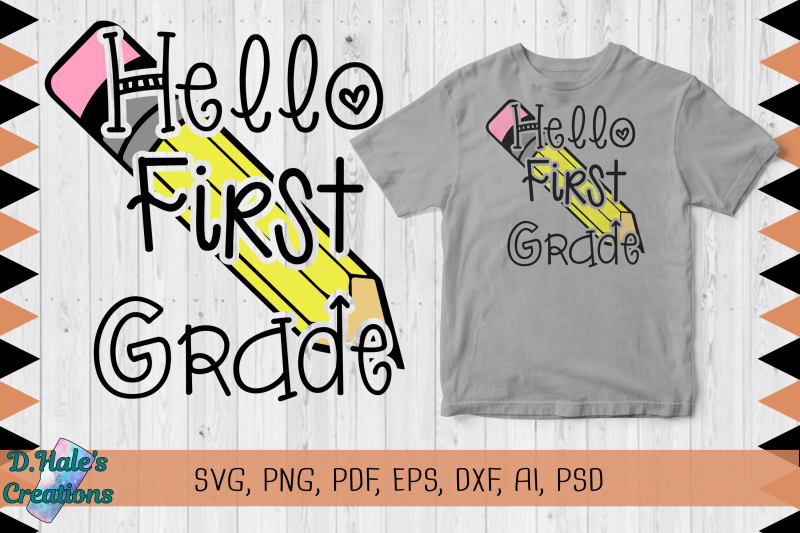 hello-first-grade-svg-png-pdf-eps-dxf-psd-ai