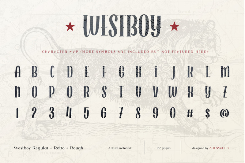 westboy-vintage-themed-font
