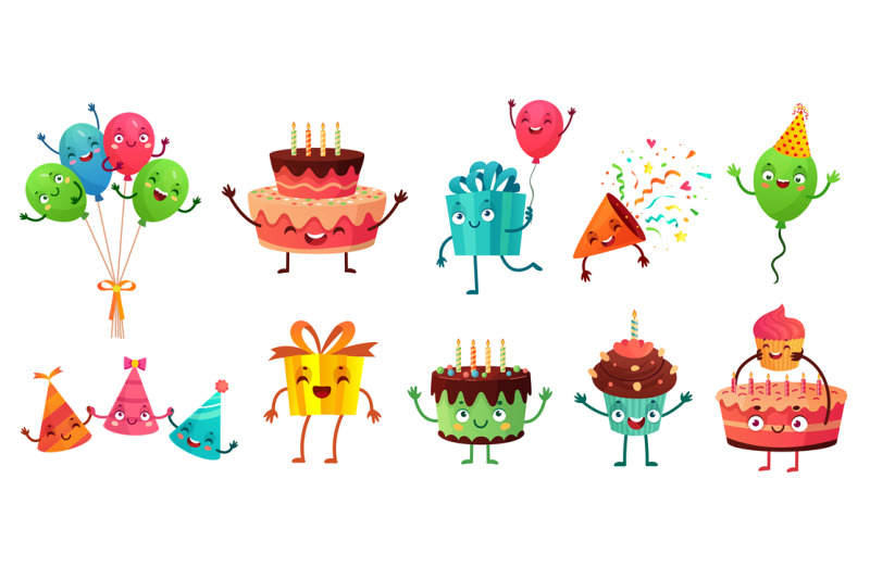 cartoon-birthday-celebration-set-party-balloons-with-funny-faces-hap