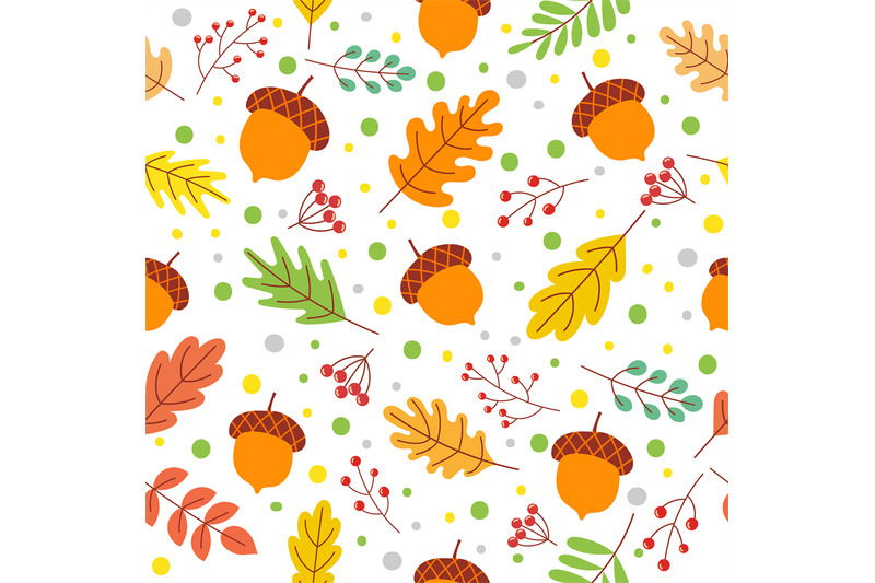seamless-autumn-leaves-pattern-fall-season-colors-fallen-yellow-leaf