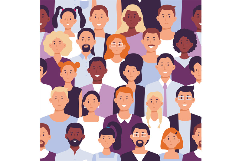 business-people-crowd-pattern-office-employees-workers-team-portrait