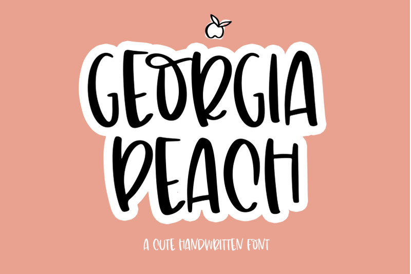 georgia-peach-fun-handwritten-font