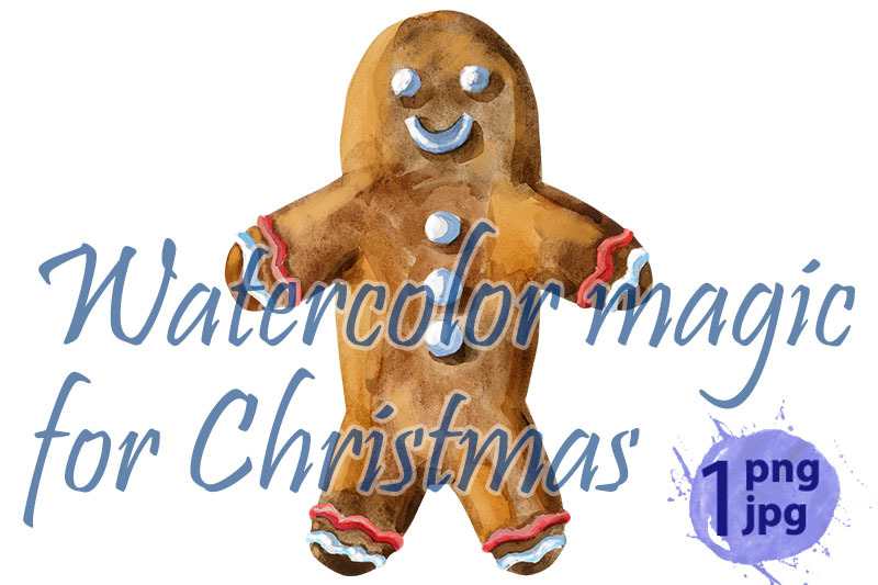 christmas-cookies-on-an-isolated-white-background-watercolor-illustra