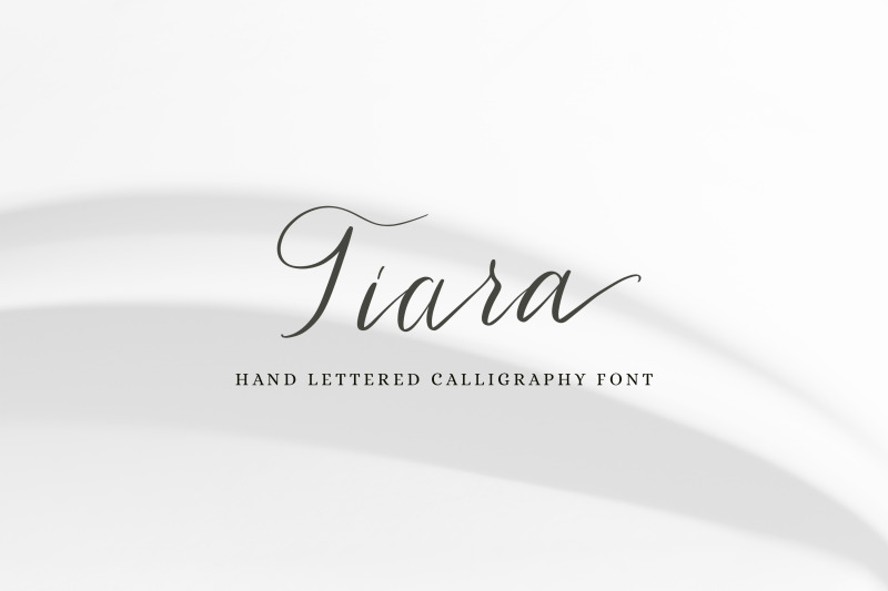 tiara-modern-calligraphy-script