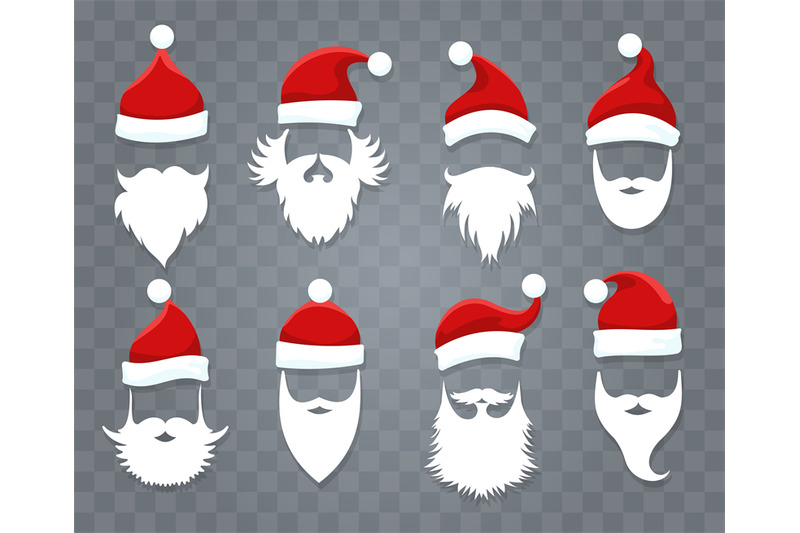 santa-hats-and-beards
