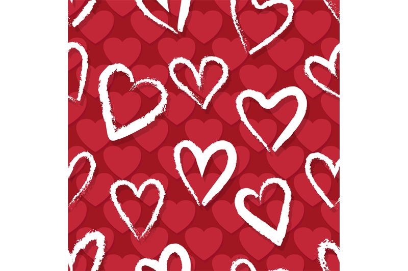 red-hearts-pattern