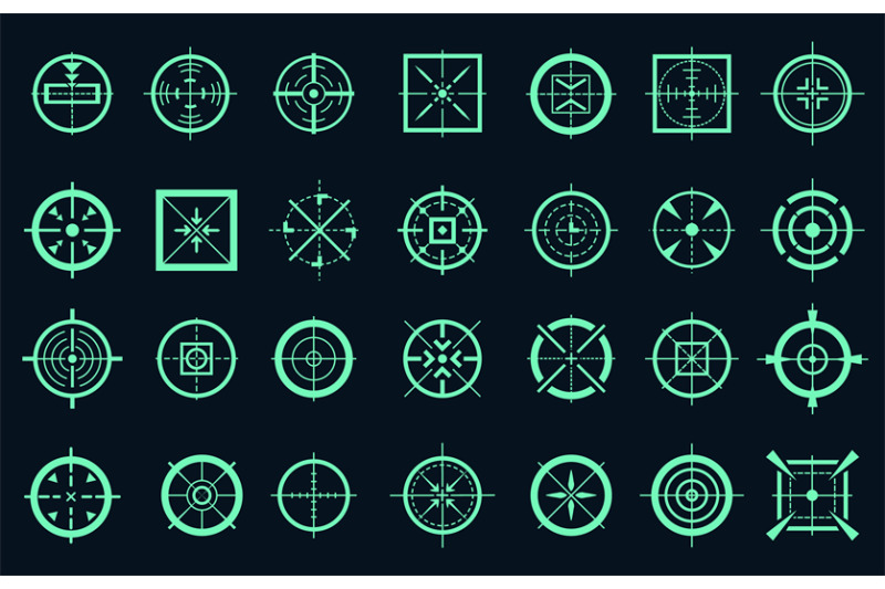 game-target-cross-icons