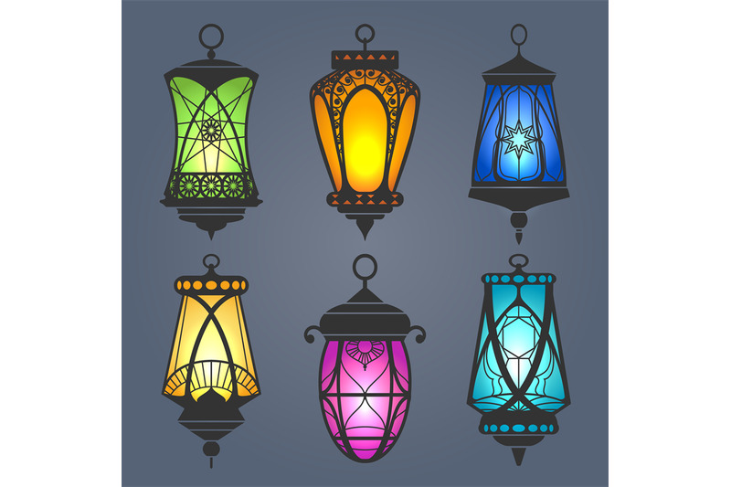 arabic-lantern-set