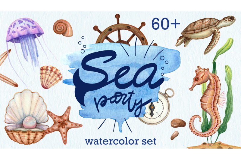 big-watercolor-set-sea-life-nbsp-ocean-clip-art-png-hand-drawn