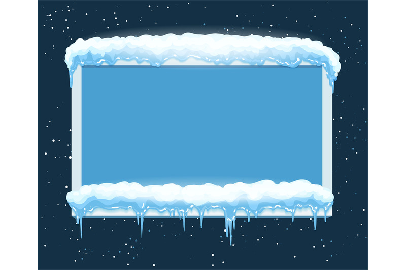 ice-winter-frame