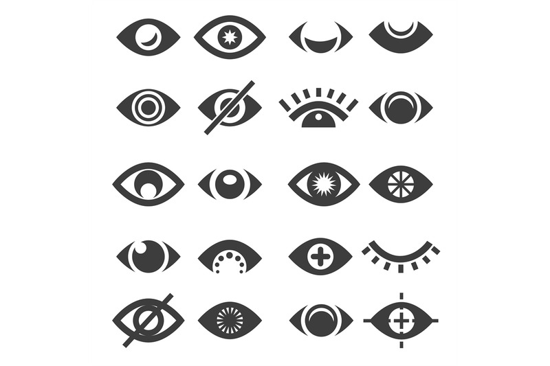 eye-icon-set